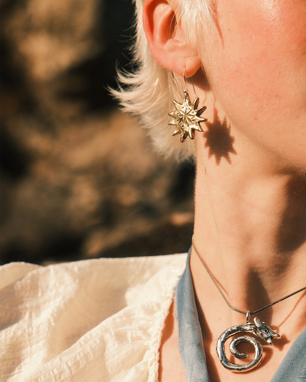 Muckle Stoorworm Pendant - Morvern Graham