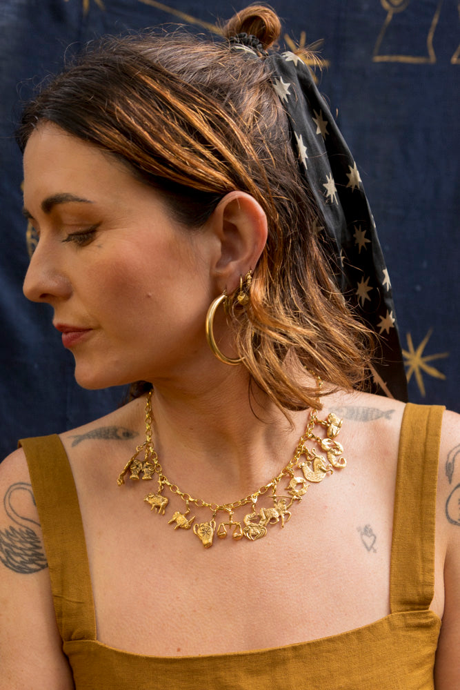 The Grand Zodiac Necklace - Tabby Booth