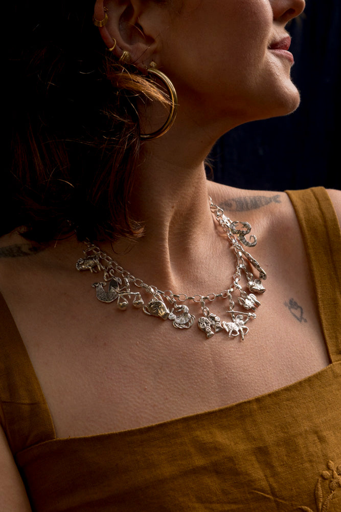 The Grand Zodiac Necklace - Tabby Booth