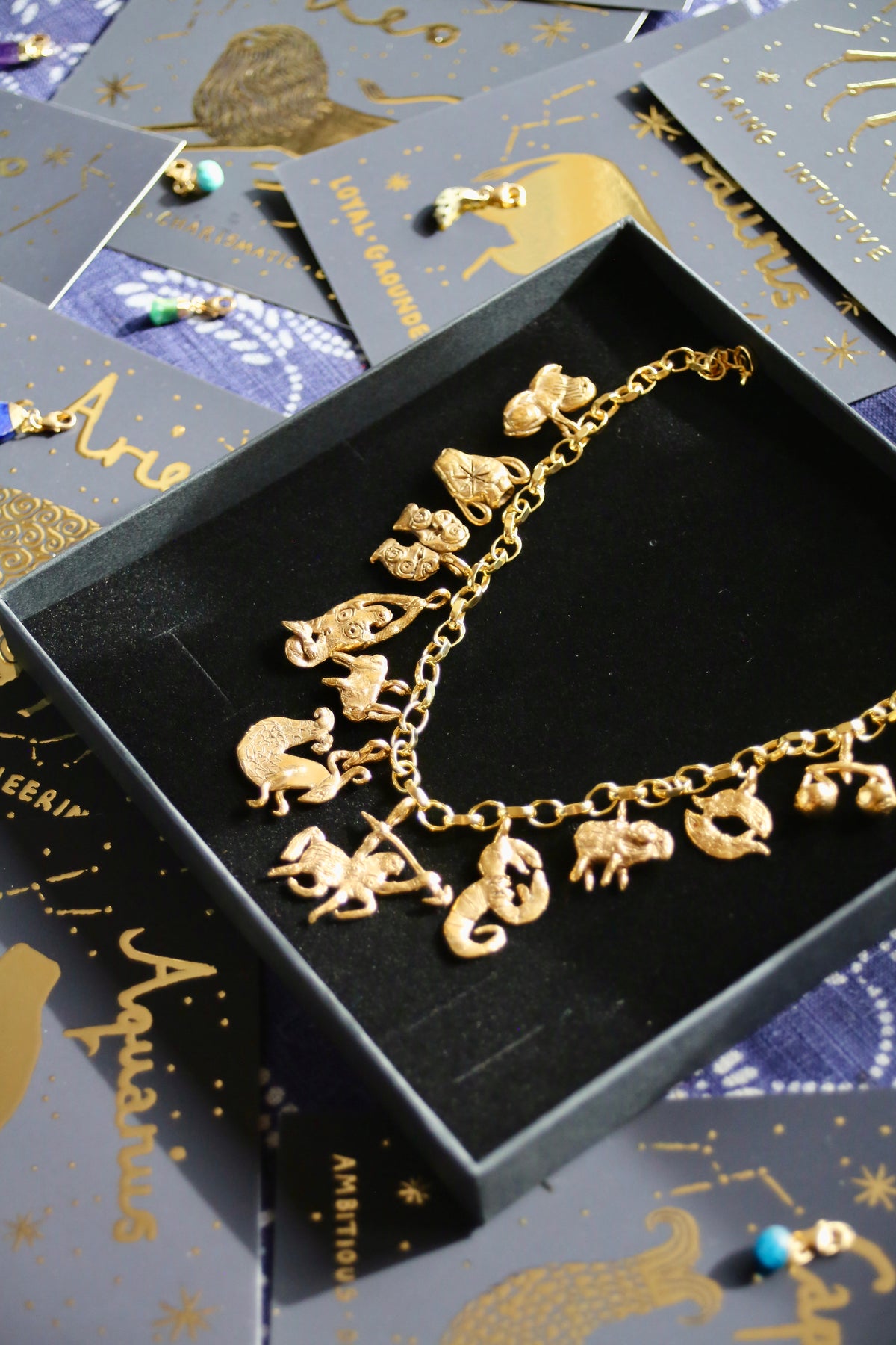 The Grand Zodiac Necklace - Tabby Booth