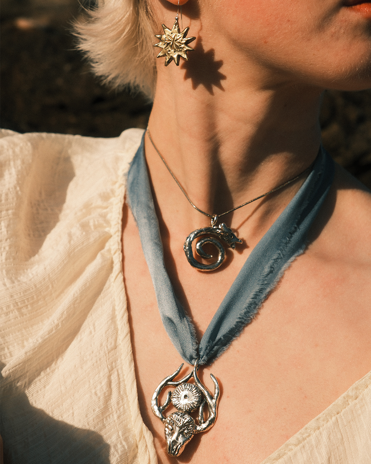 Mother Reindeer Pendant - Morvern Graham