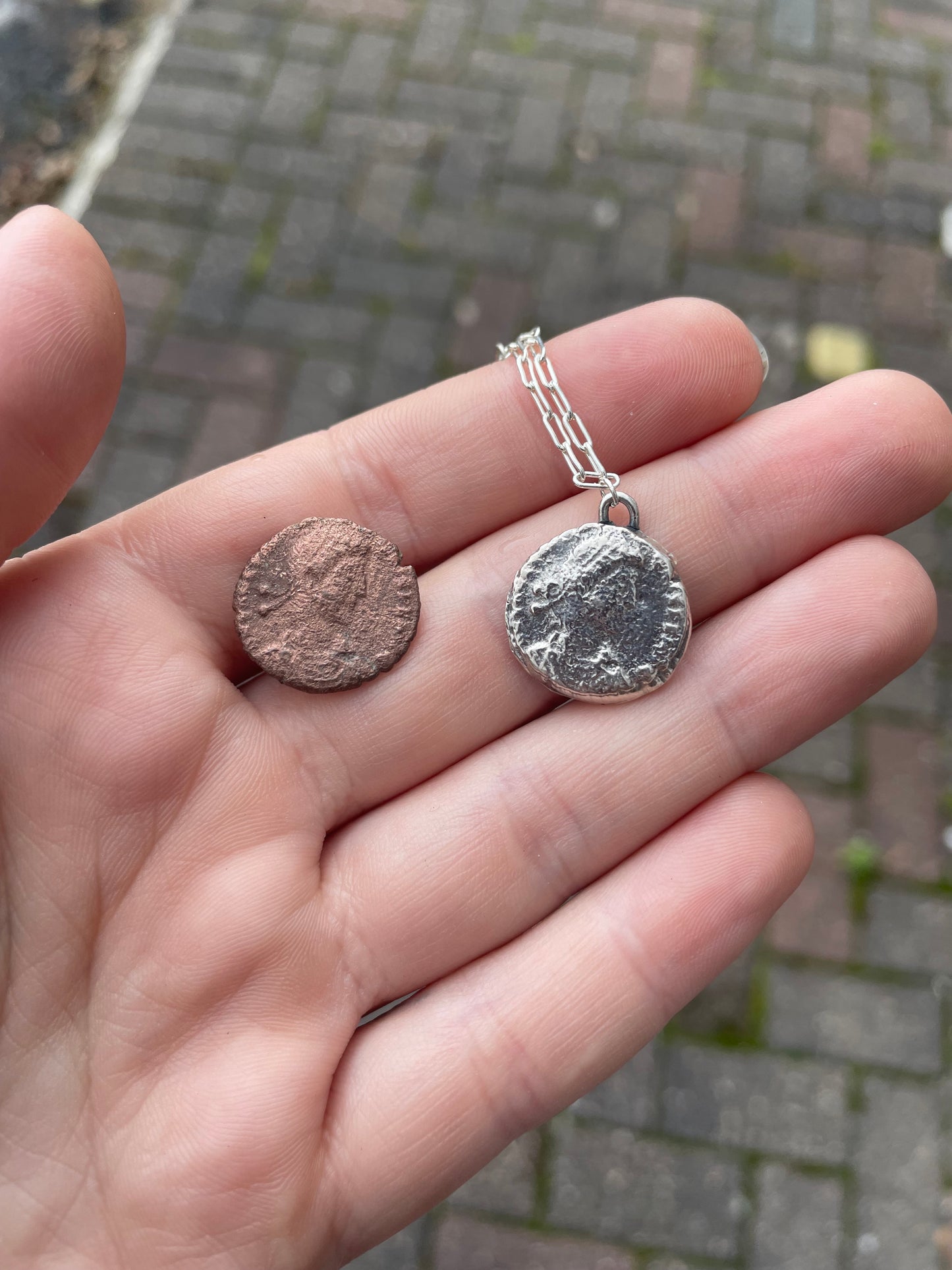 Roman Coin pendant