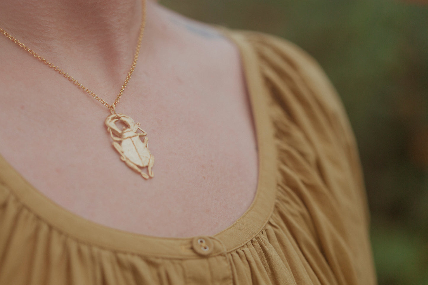 Beetle Pendant