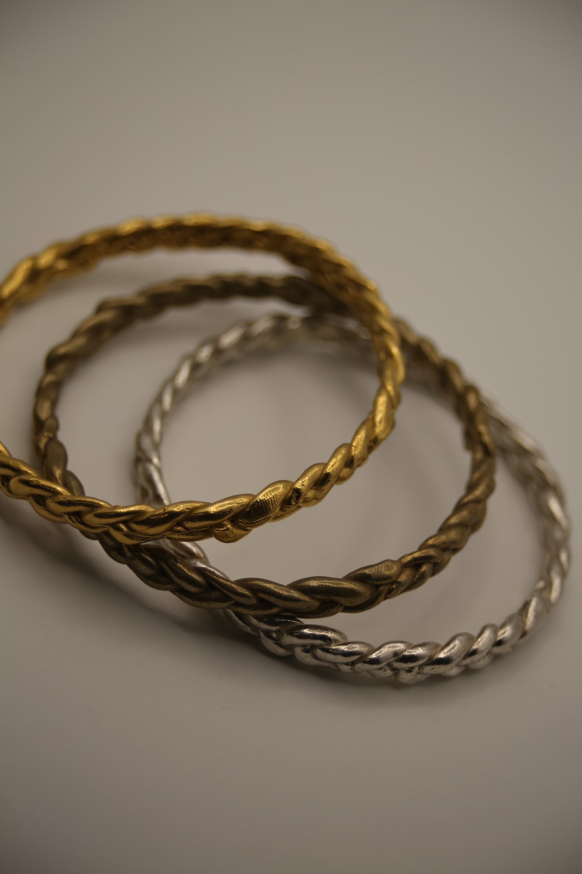 Slim Braided Bangle