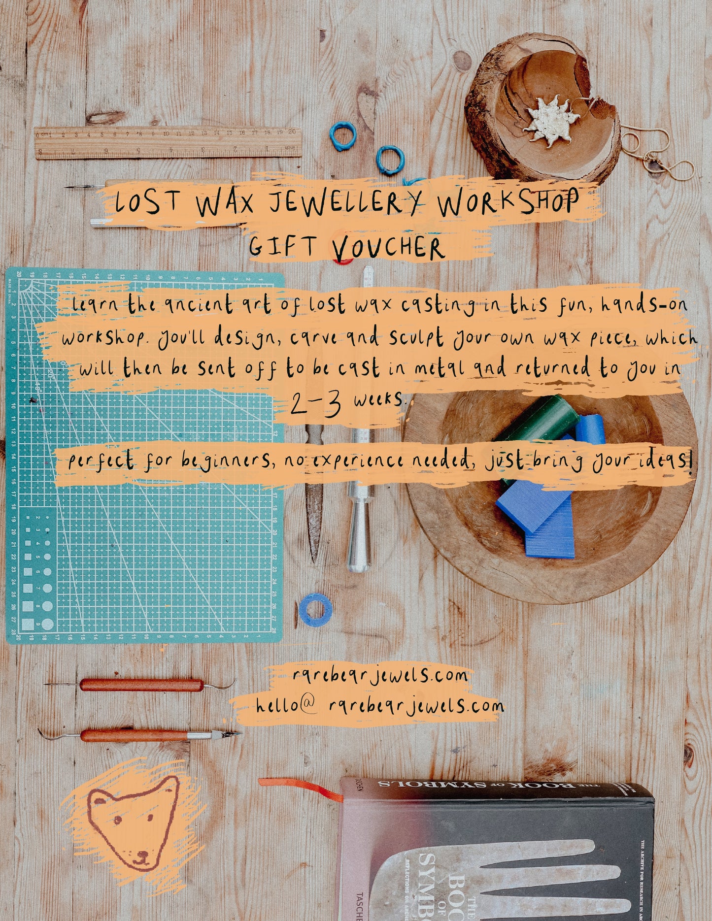 Lost Wax Workshop GIFT VOUCHER
