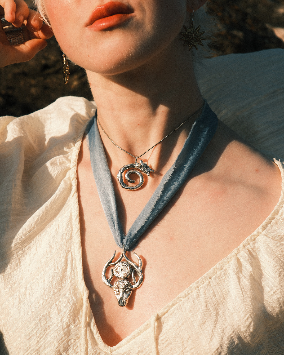 Muckle Stoorworm Pendant - Morvern Graham