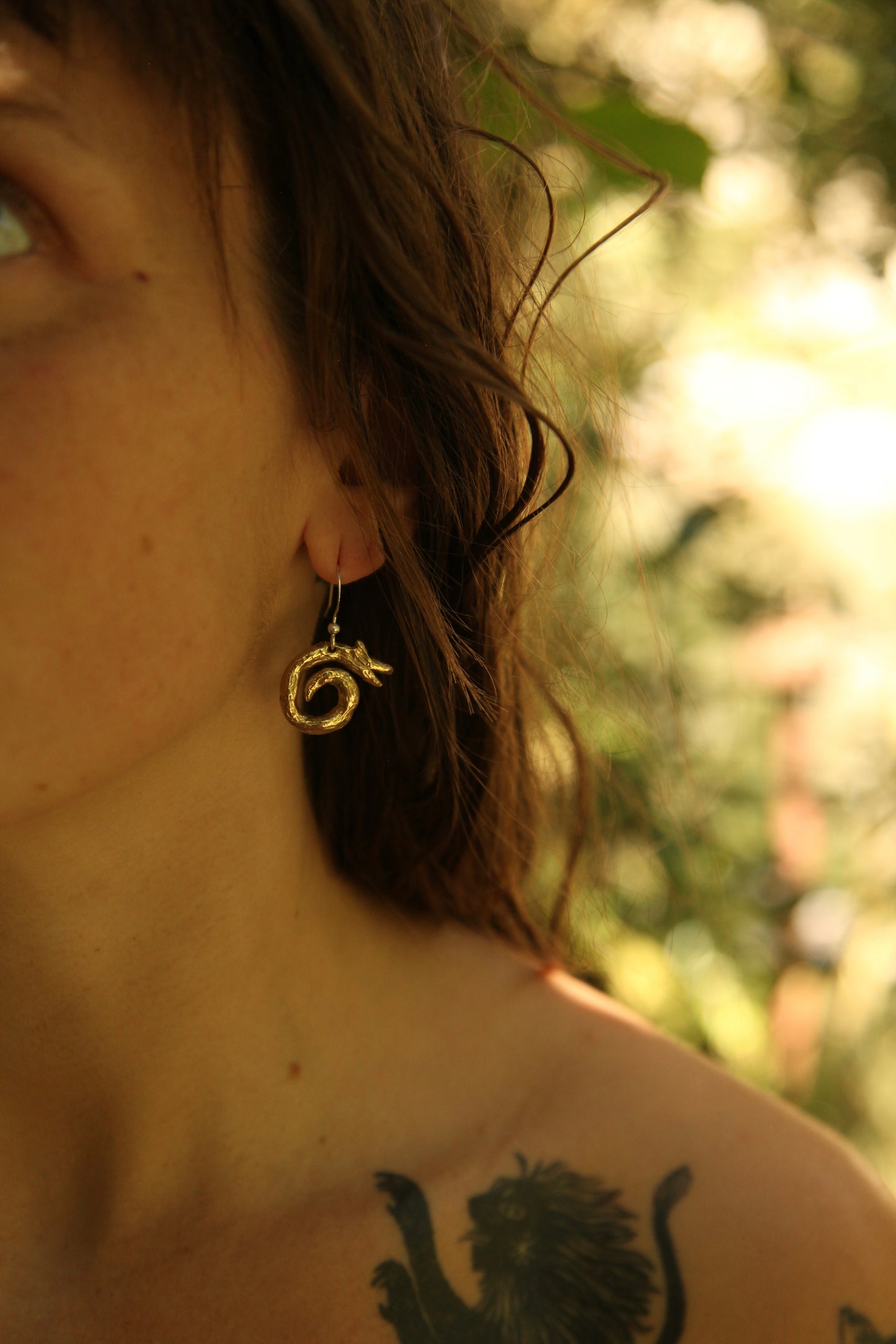 Mini Stoorworm Earrings - Morvern Graham