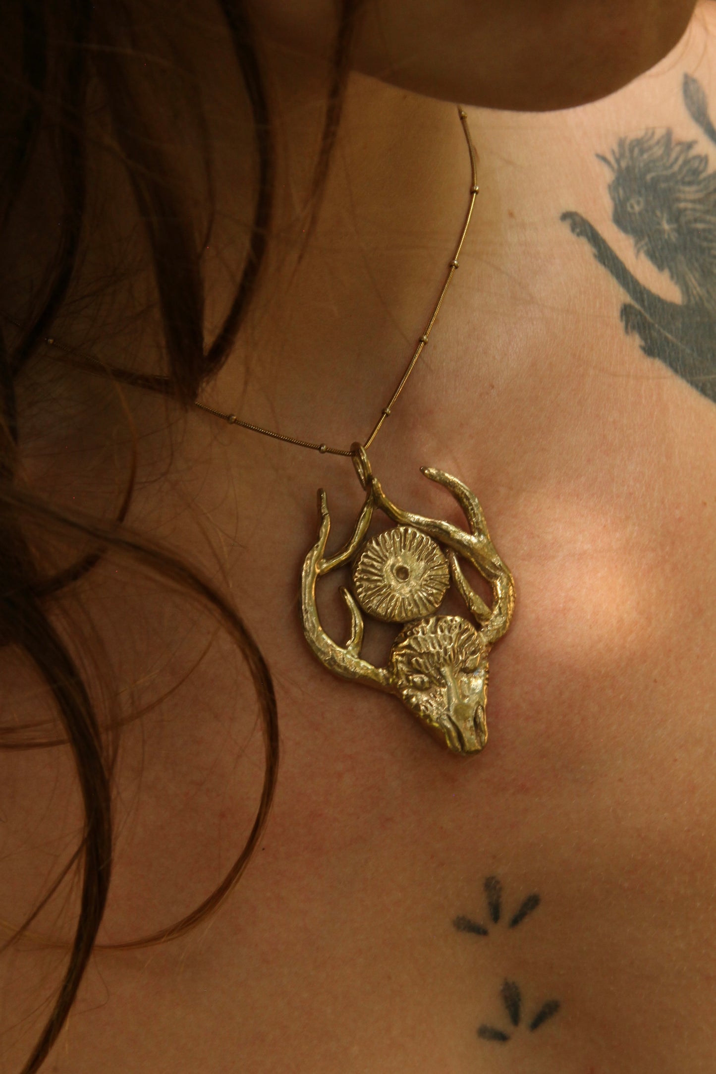 Mother Reindeer Pendant - Morvern Graham