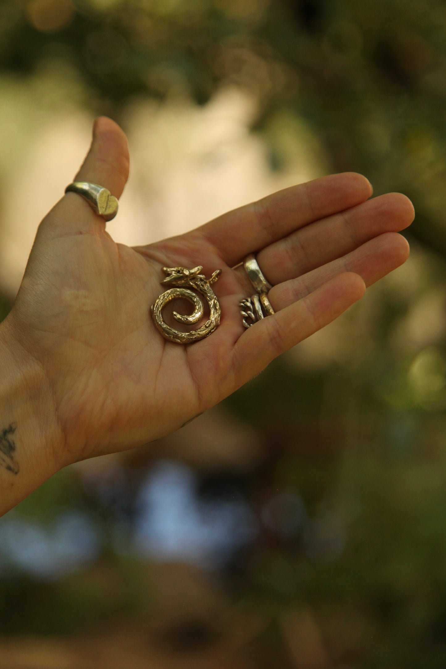 Muckle Stoorworm Pendant - Morvern Graham
