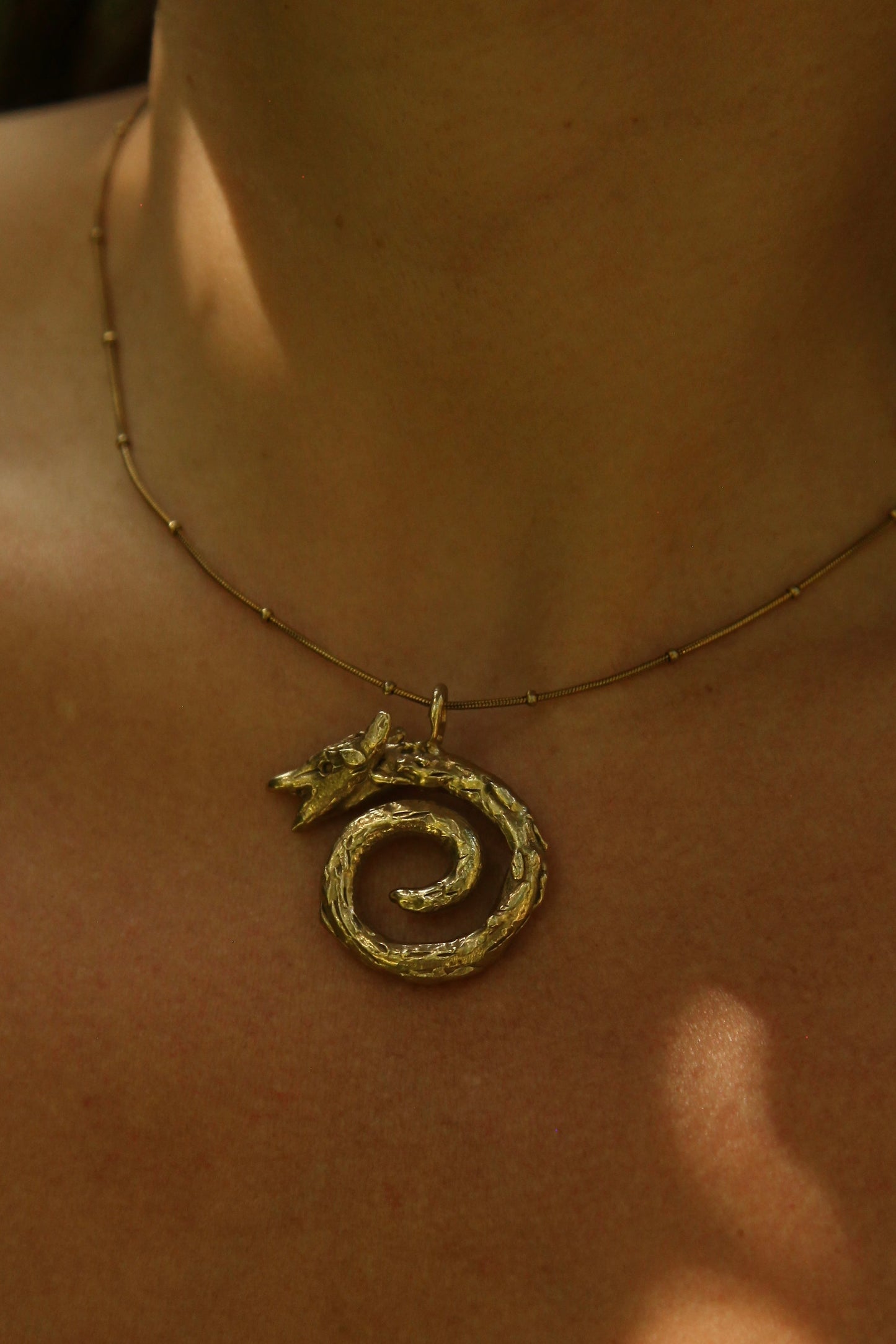 Muckle Stoorworm Pendant - Morvern Graham