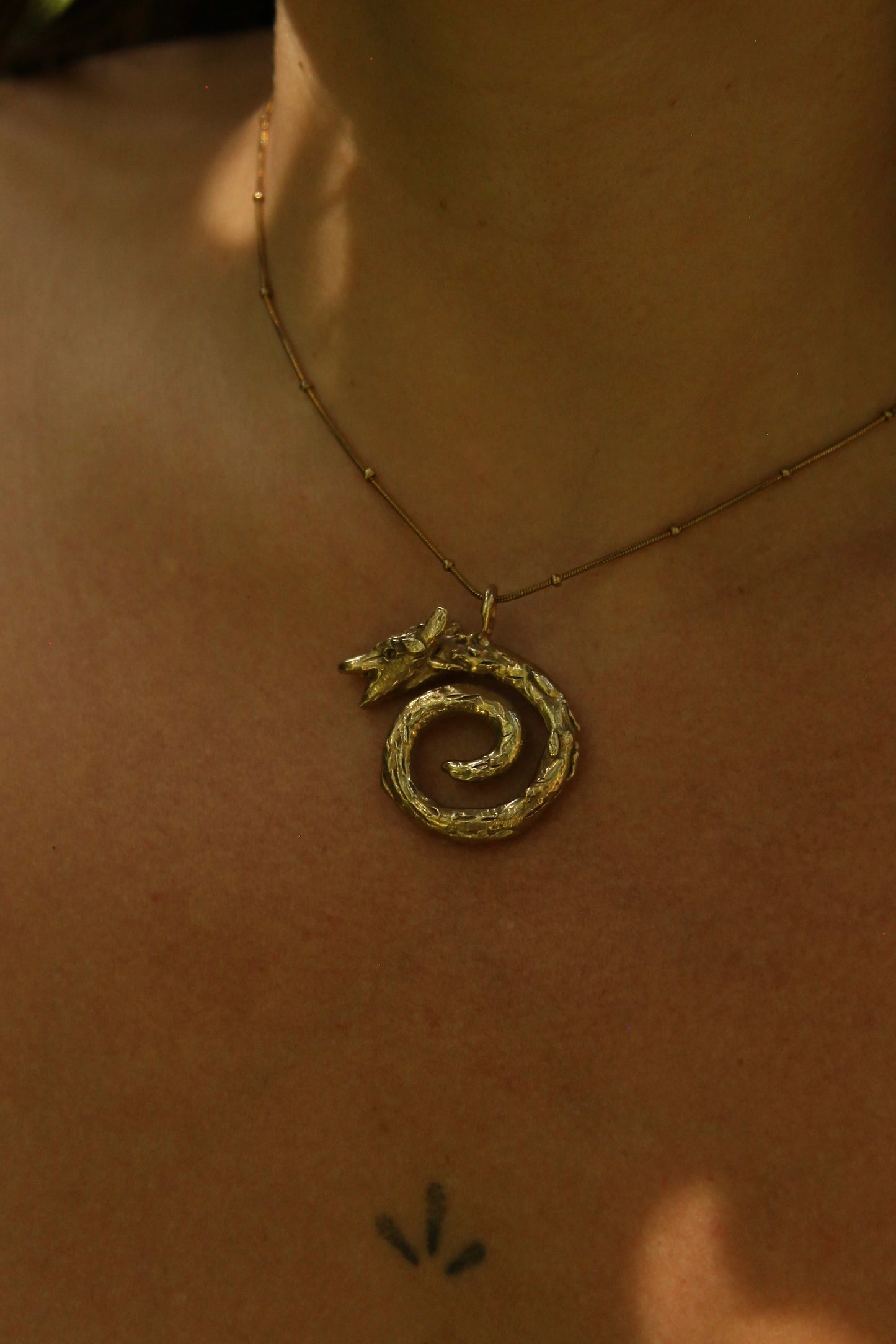 Muckle Stoorworm Pendant - Morvern Graham